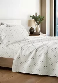 Ultra Soft Reindeer Patterned Christmas Sheet Set