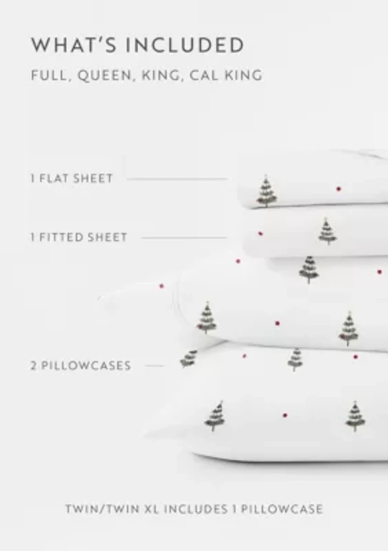 Ultra Soft Solid Christmas Sheet Set