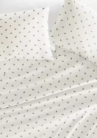 Ultra Soft Reindeer Patterned Christmas Sheet Set