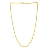 14K 16' Oval Snake Chain with lobster clasp