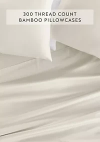 Premium Bamboo 2 Piece Pillowcase Set