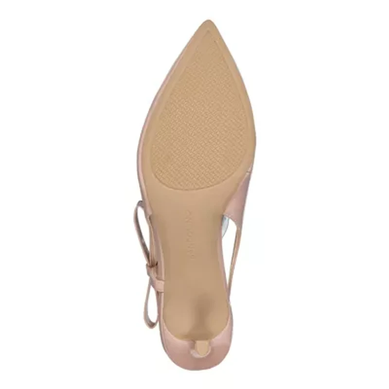 Alilac Pointy Toe Dress Slingback Pumps