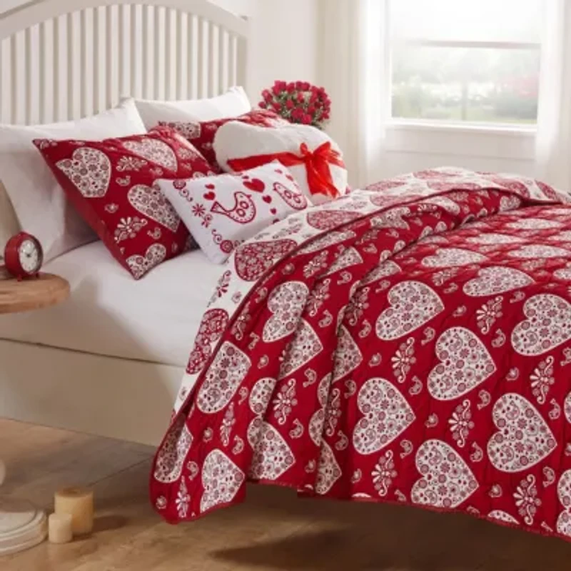 Lovebirds Coverlet Set