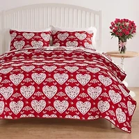 Lovebirds Coverlet Set