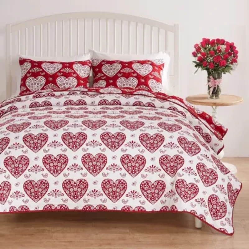 Lovebirds Coverlet Set