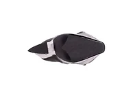 Villa, Tall Lucite Square Toe Elastic & Nappa Boot