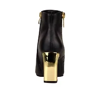 Lush, Double Zipper Metal Heel Boot