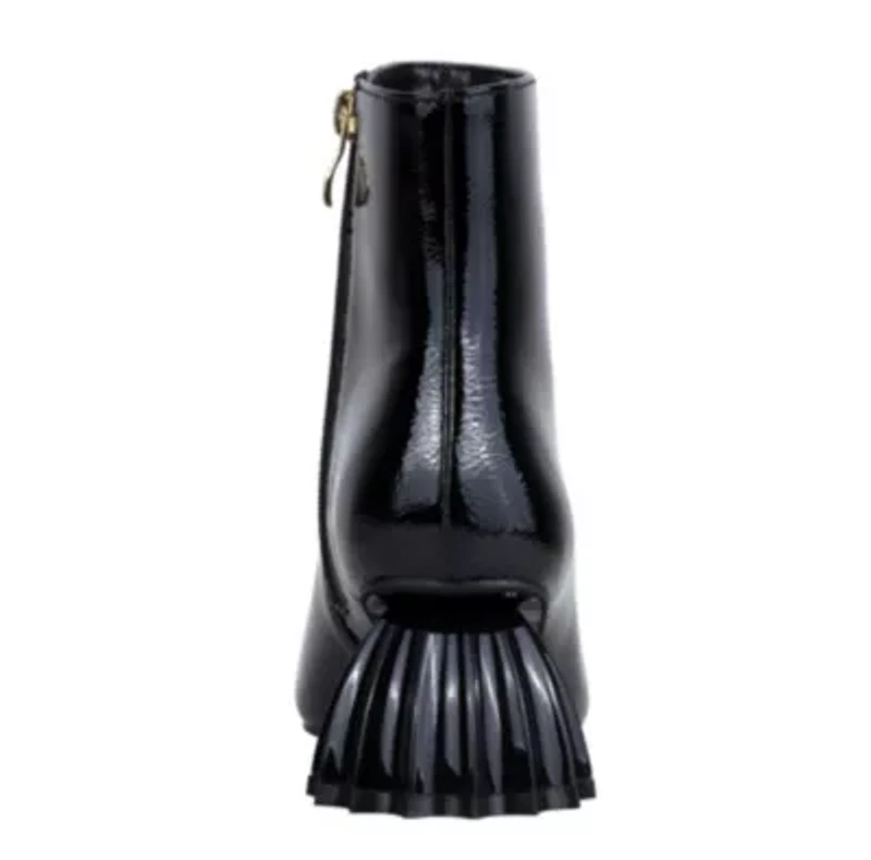 Napoli, Seashell Metallic Heel Bootie