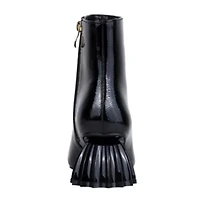 Napoli, Seashell Metallic Heel Bootie