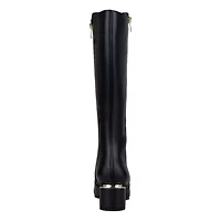 Morgan, Metal Trim Wedge Tall Boot