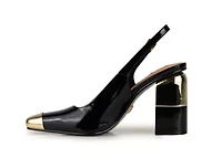 Nova, Metal Toe, Heel Slingback