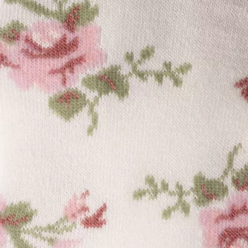 Women's 5 Pk Quarter Crew Novelty Socks