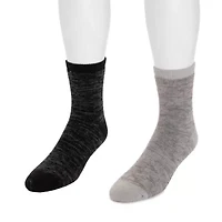 Wool 6 Inch Socks (2 Pair Pack)