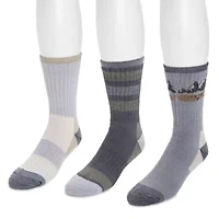 Crew Hike Heat Retainer Socks (3 Pack)