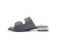 Resort, Double Jewel Buckle Sandal