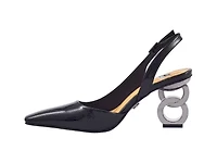 Rain, Metallic Heel Slingback