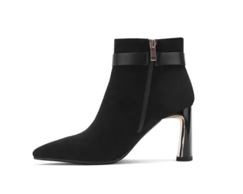 Runway, Metal Heel Bootie