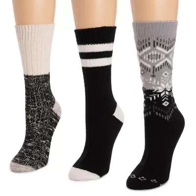 Microfiber Boot Socks 3 Pair Pack