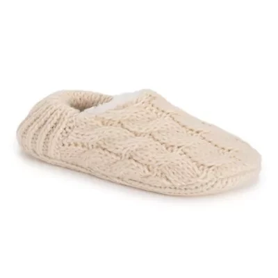 Chunky Ballerina Slipper With Ribbed Heel