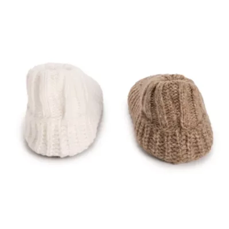 Cuffed Sweater Knit Ballerina - 2 Pair Pack