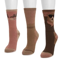Hiking Heat Retainer Crew Sock 3 Pack