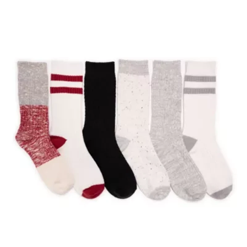 Microfiber Boot Socks 6 Pack