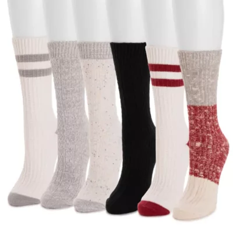 Microfiber Boot Socks 6 Pack