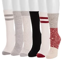 Microfiber Boot Socks 6 Pack