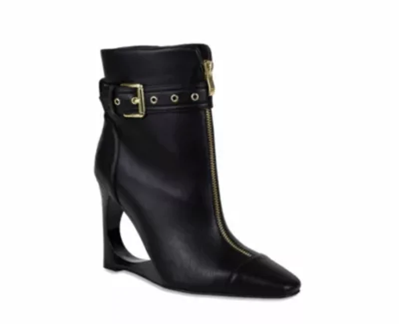 Skylight, Architectural Wedge Heel Bootie