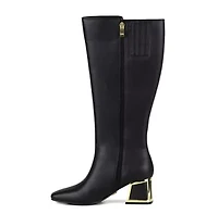 Bridge, Metal Heel Tall Boot