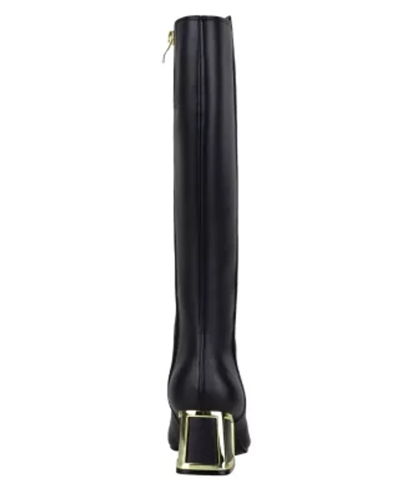 Bridge, Metal Heel Tall Boot