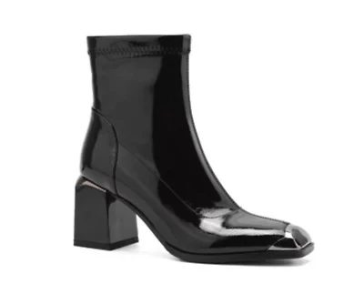 Fortune, Block Metal Heel Bootie