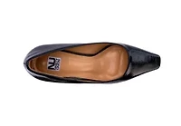 Blink, Square Toe Pump On A Architectural Heel