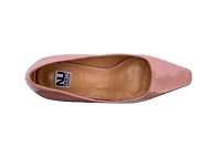 Blink, Square Toe Pump On A Architectural Heel