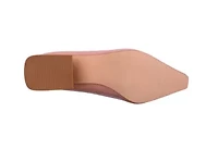 Blink, Square Toe Pump On A Architectural Heel