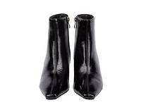 Brooke, Metallic Block Heel Ankle Bootie