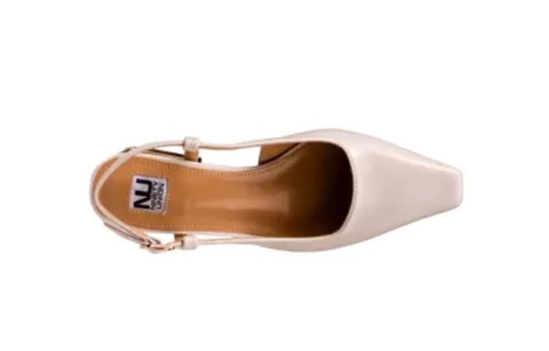 Blake, Metallic Block Heel Slingback