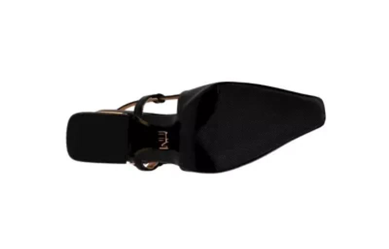 Blake, Metallic Block Heel Slingback