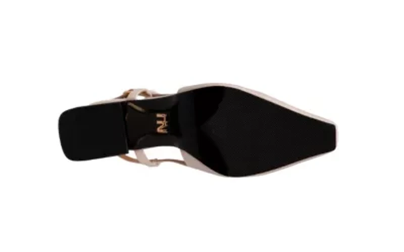 Blake, Metallic Block Heel Slingback