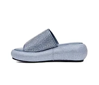 Bling, Rhinestone Platform Sandal