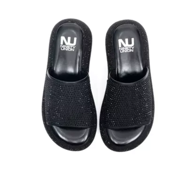 Bling, Rhinestone Platform Sandal