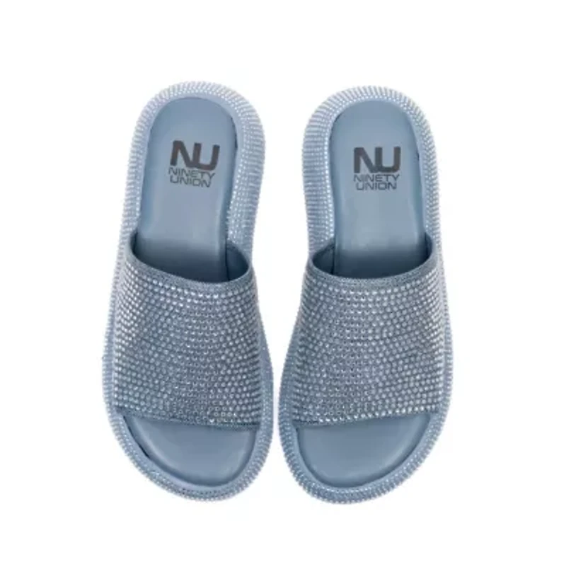 Bling, Rhinestone Platform Sandal