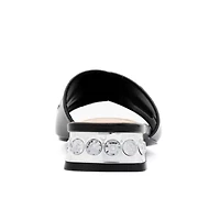 Charm, Jewel Heel Slide With Large Ornament