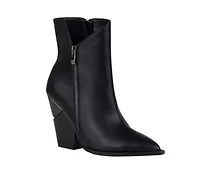 Galaxy, Side Zipper Metal Heel Bootie