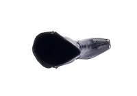 London, Tall Croco-Printed High Heel Boot