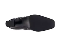 London, Tall Croco-Printed High Heel Boot