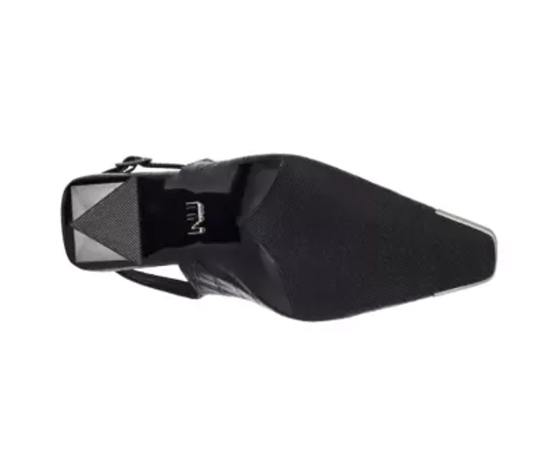 Jane, Metal Heel Cap Toe Slingback