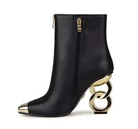 Lovely, Double Circle Heel Bootie