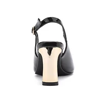 Loraine, Metal Heel Slingback