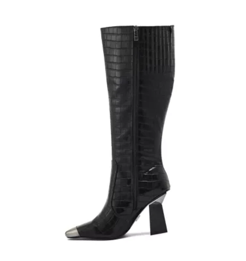 Jada, Metal Heel Cap Toe Tall Boot